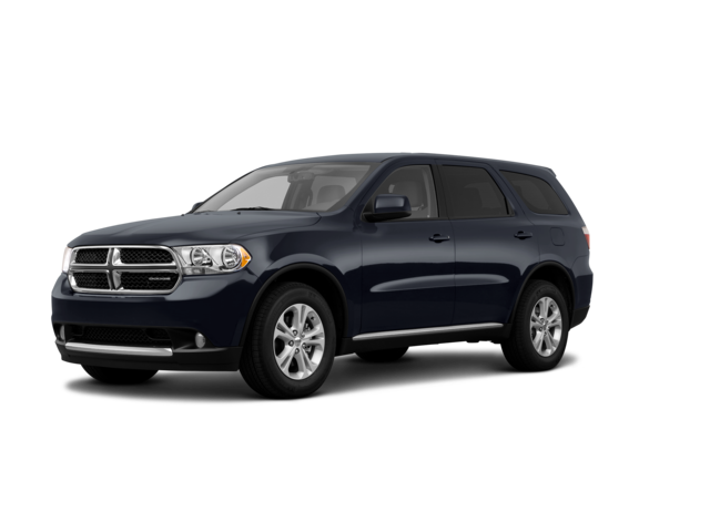 2011 Dodge Durango Express, front three-quarter view, paint 1 of 8