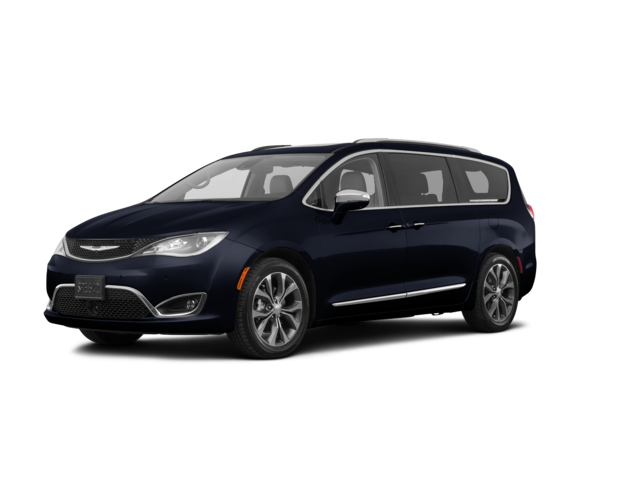 2020 Chrysler Pacifica Limited, front three-quarter view, paint 1 of 8