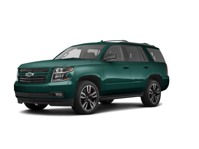 2020 Chevrolet Tahoe Premier, front three-quarter view, paint 1 of 8