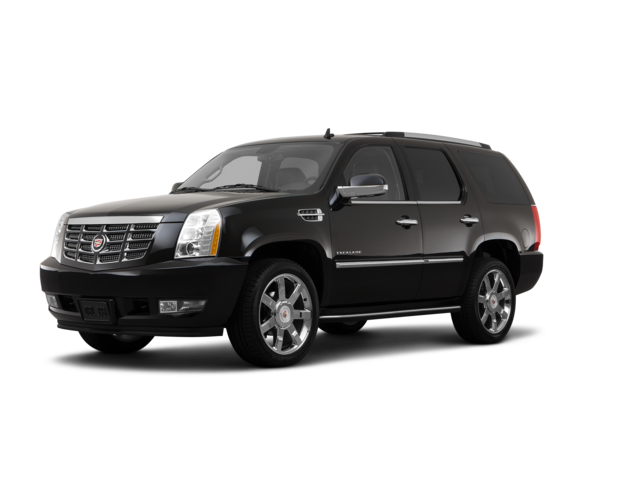 2012 Cadillac Escalade Luxury, front three-quarter view, paint 1 of 8