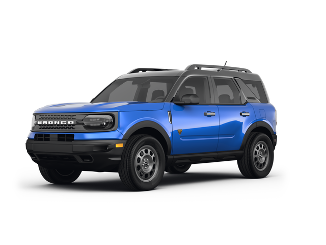 2022 Ford Bronco Sport Badlands, front three-quarter view, paint 1 of 8