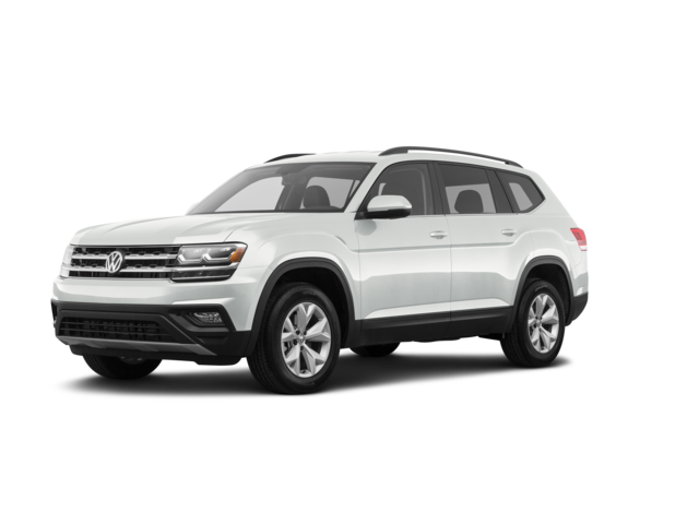 2020 Volkswagen Atlas SE, front three-quarter view, paint 1 of 7