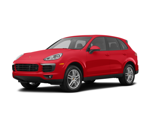 2018 Porsche Cayenne Platinum Edition, front three-quarter view, paint 1 of 8