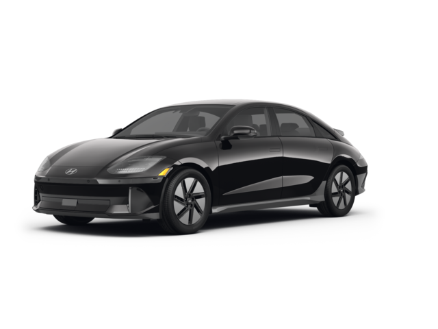 2023 Hyundai Ioniq 6 SE, front three-quarter view, paint 1 of 7
