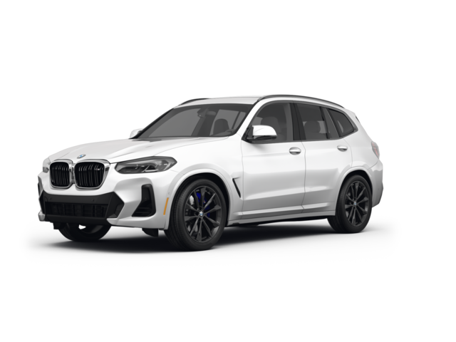 2022 BMW X3 M40i, front three-quarter view, paint 1 of 8