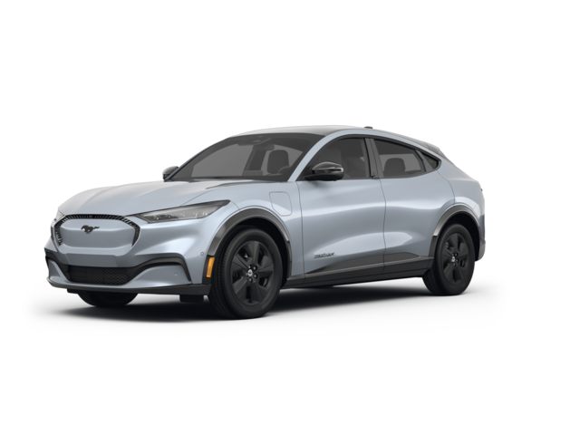 2023 Ford Mustang Mach-E California Route 1, front three-quarter view, paint 1 of 8