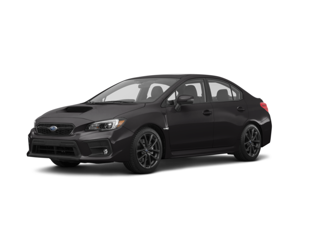 2018 Subaru WRX Limited, front three-quarter view, paint 1 of 7
