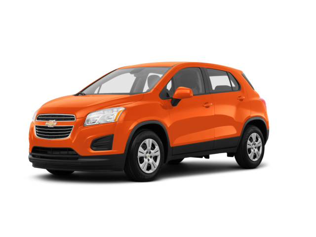 2016 Chevrolet Trax LS, front three-quarter view, paint 1 of 8