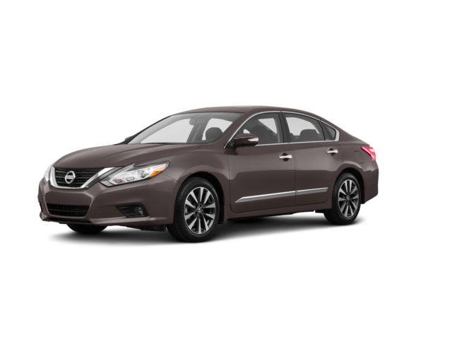 2017 Nissan Altima 2.5 SV, front three-quarter view, paint 1 of 8