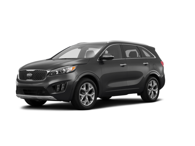 2016 Kia Sorento Limited, front three-quarter view, paint 1 of 8