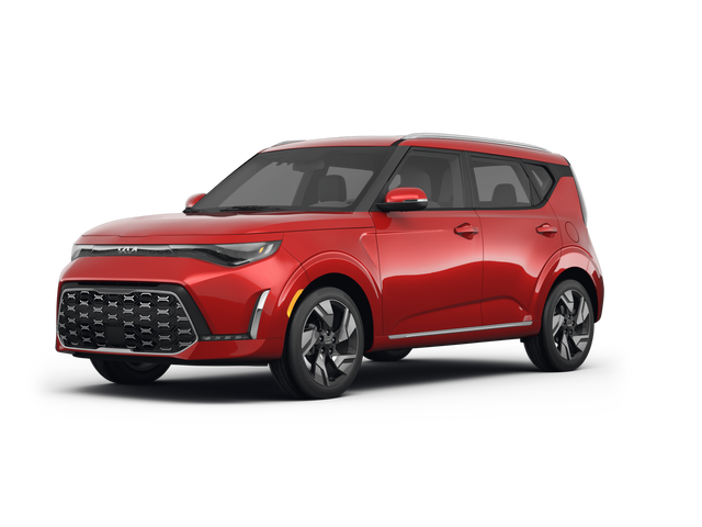 2023 Kia Soul S, front three-quarter view, paint 1 of 8