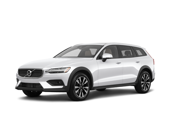 2025 Volvo V60 Cross Country B5 Plus, front three-quarter view, paint 1 of 8