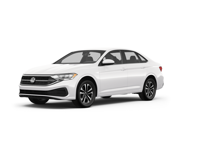 2024 Volkswagen Jetta S, front three-quarter view, paint 1 of 6