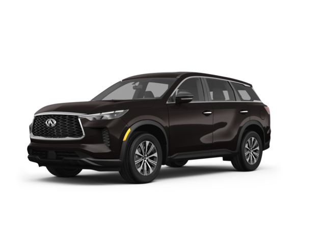 2023 INFINITI QX60 PURE, front three-quarter view, paint 1 of 5