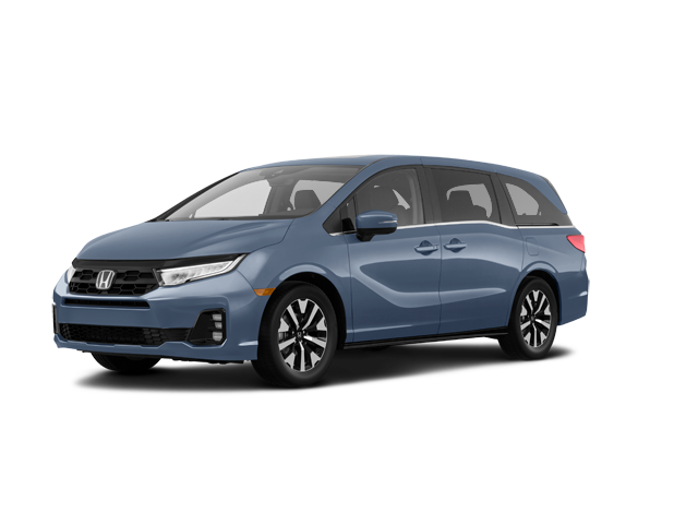 2025 Honda Odyssey EX-L, front three-quarter view, paint 1 of 8