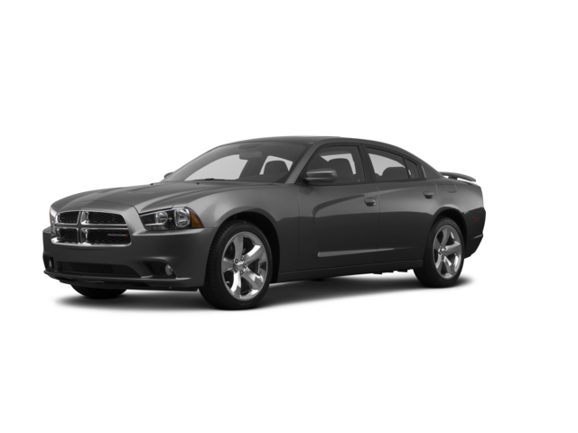 2014 Dodge Charger SXT, front three-quarter view, paint 1 of 8