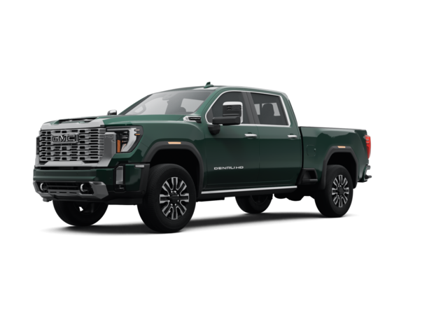 2024 GMC Sierra 2500 HD Denali Ultimate, front three-quarter view, paint 1 of 8