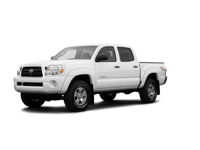 2007 Toyota Tacoma PreRunner V6, front three-quarter view, paint 1 of 8
