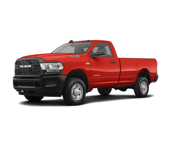 2021 Ram 2500 Tradesman, front three-quarter view, paint 1 of 2