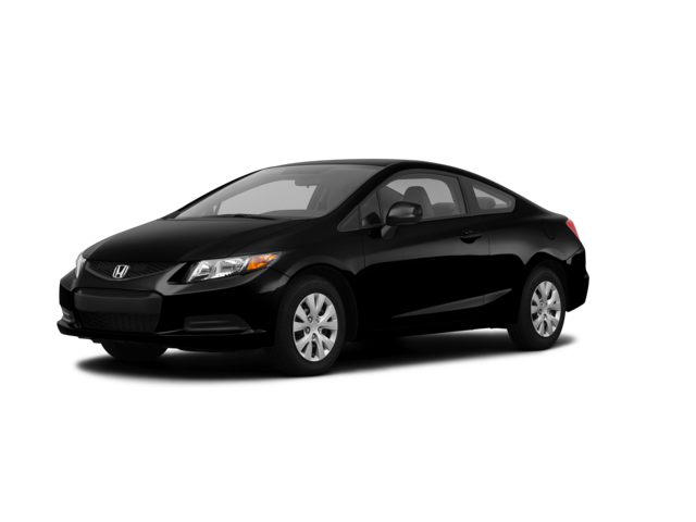 2012 Honda Civic LX, front three-quarter view, paint 1 of 8