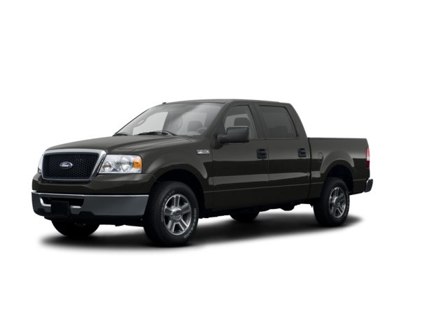 2008 Ford F-150 XLT, front three-quarter view, paint 1 of 8