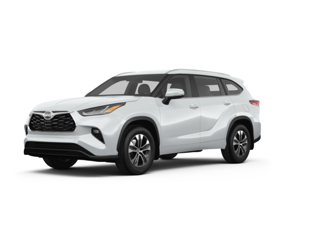 2023 Toyota Highlander XSE, front three-quarter view, paint 1 of 8
