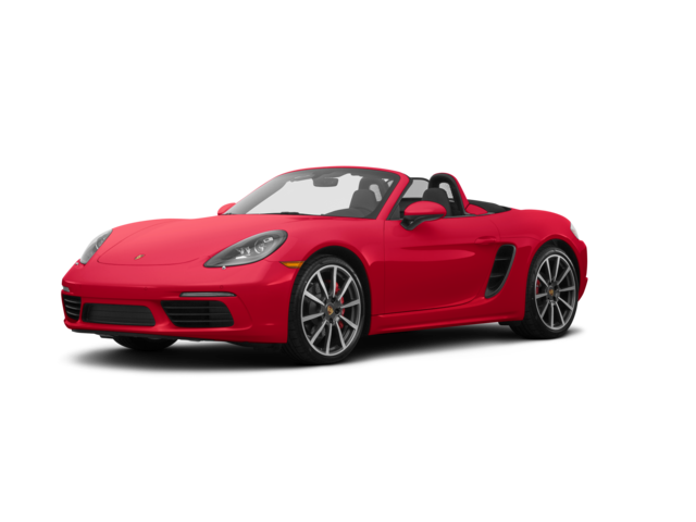 2019 Porsche 718 Boxster Base, front three-quarter view, paint 1 of 8