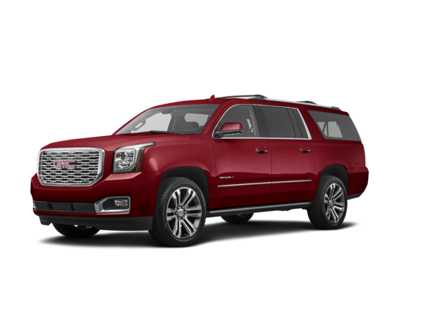 2020 GMC Yukon XL SLE, front three-quarter view, paint 1 of 8