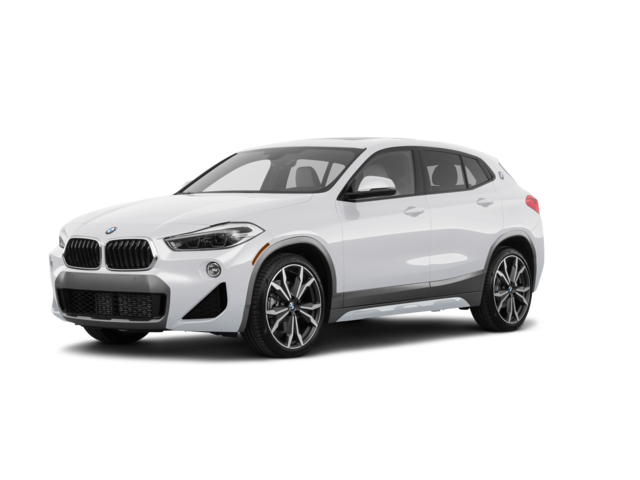 2018 BMW X2 xDrive28i, front three-quarter view, paint 1 of 8