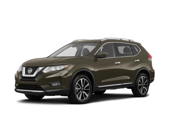 2020 Nissan Rogue SL, front three-quarter view, paint 1 of 8
