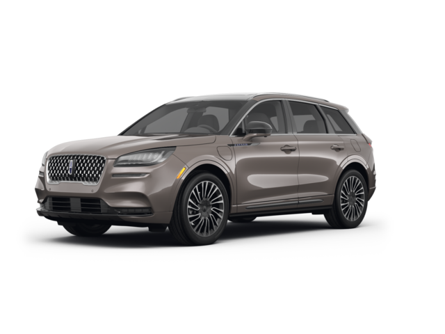 2021 Lincoln Corsair Grand Touring, front three-quarter view, paint 1 of 8