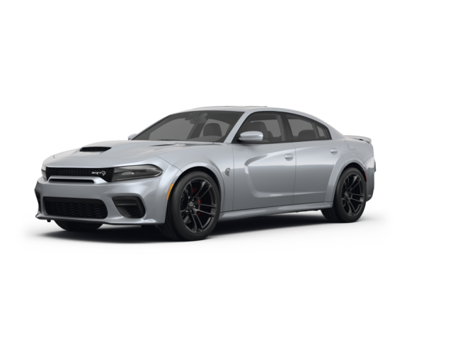 2022 Dodge Charger SRT Hellcat Widebody, front three-quarter view, paint 1 of 8