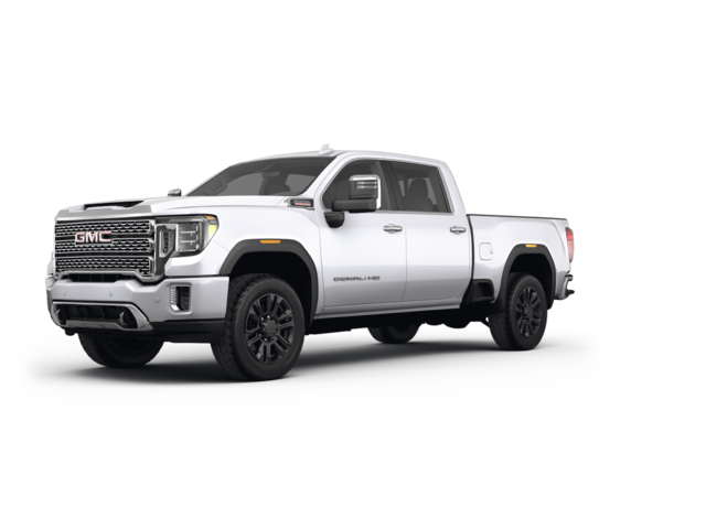 2023 GMC Sierra 2500 HD Denali, front three-quarter view, paint 1 of 8