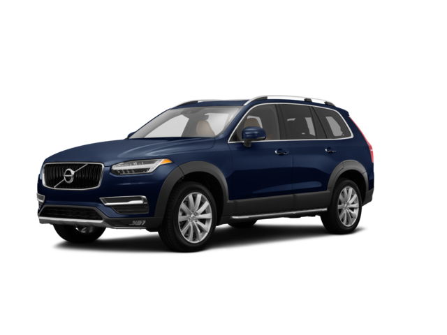 2016 Volvo XC90 T5 Momentum, front three-quarter view, paint 1 of 8