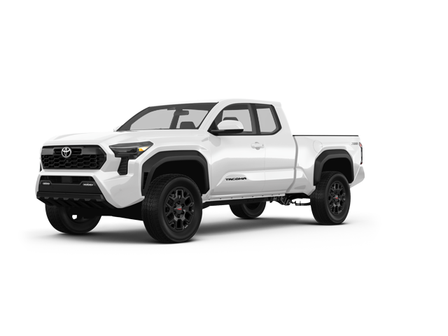 2025 Toyota Tacoma TRD PreRunner, front three-quarter view, paint 1 of 8