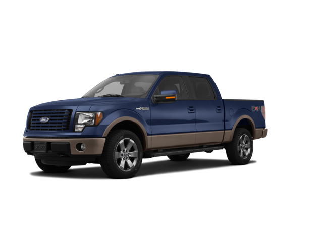 2011 Ford F-150 FX4, front three-quarter view, paint 1 of 8