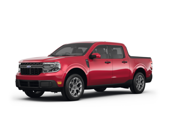 2022 Ford Maverick XLT, front three-quarter view, paint 1 of 8