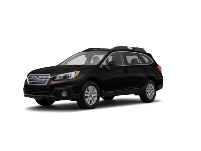 2015 Subaru Outback 2.5i Premium, front three-quarter view, paint 1 of 8