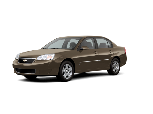 2007 Chevrolet Malibu LT, front three-quarter view, paint 1 of 8