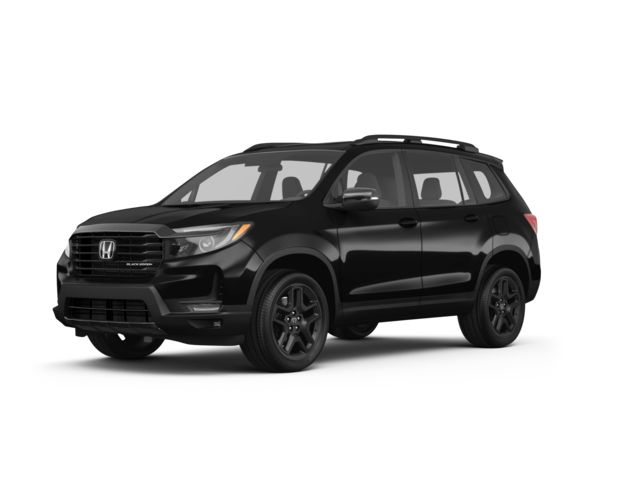 2024 Honda Passport Black Edition, front three-quarter view, paint 1 of 8