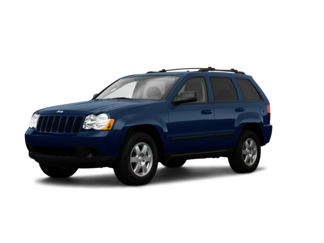 2009 Jeep Grand Cherokee Laredo, front three-quarter view, paint 1 of 8