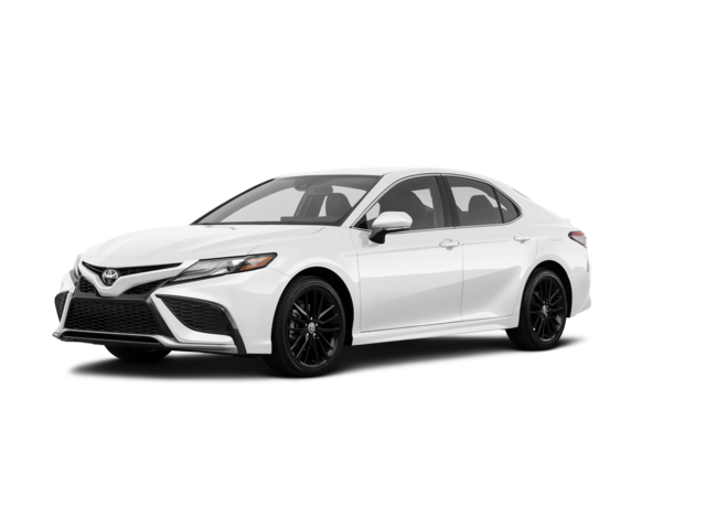 2024 Toyota Camry XSE, front three-quarter view, paint 1 of 8