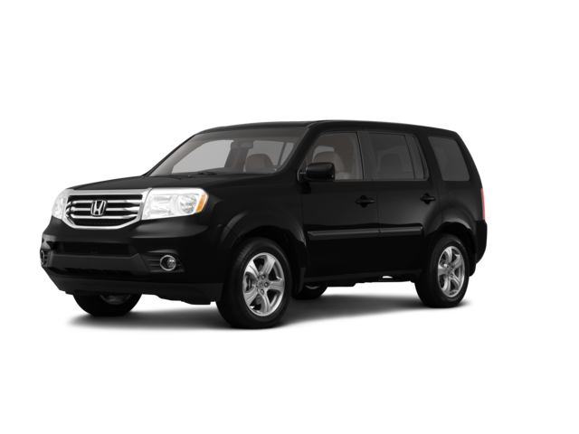 2012 Honda Pilot Touring, front three-quarter view, paint 1 of 8