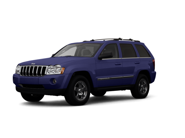 2007 Jeep Grand Cherokee Laredo, front three-quarter view, paint 1 of 8