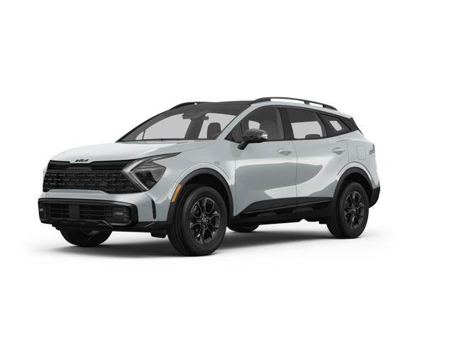 2025 Kia Sportage SX-Prestige, front three-quarter view, paint 1 of 8