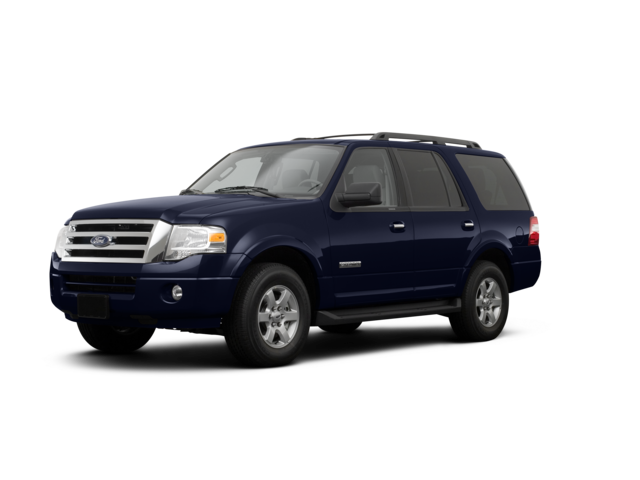 2008 Ford Expedition XLT, front three-quarter view, paint 1 of 6