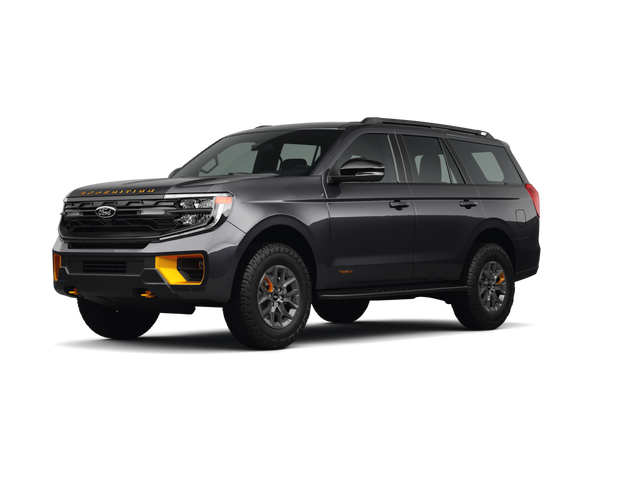 2026 Ford Expedition Tremor, front three-quarter view, paint 1 of 8