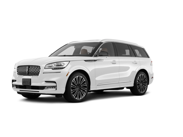 2023 Lincoln Aviator Black Label, front three-quarter view, paint 1 of 8