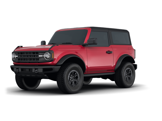 2021 Ford Bronco Base, front three-quarter view, paint 1 of 7