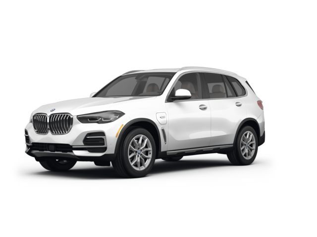 2022 BMW X5 xDrive45e, front three-quarter view, paint 1 of 8